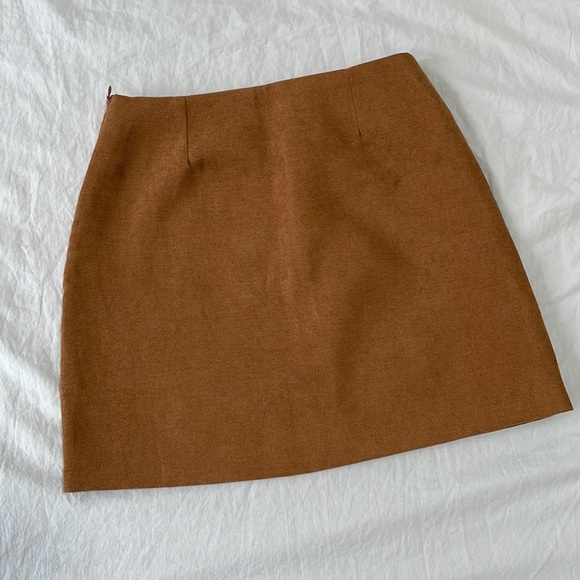 Mini Suede Skirt - Picture 4 of 6